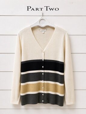 Part Two Vintage Wool Blend Cardigan – Size M